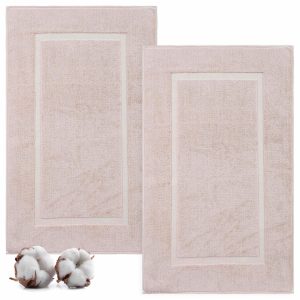 2 Pieces Bath Mat Set