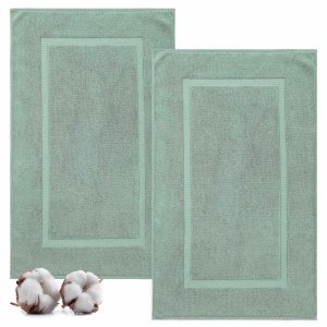 2 Pieces Bath Mat Set