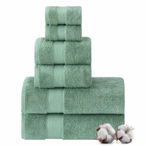 6 Pieces Towel Set