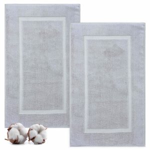 2 Pieces Bath Mat Set