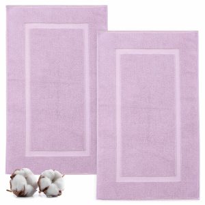 2 Pieces Bath Mat Set