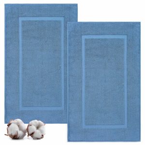 2 Pieces Bath Mat Set