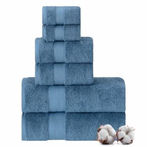 6 Pieces Towel Set