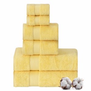 6 Pieces Towel Set