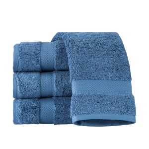 4 Pieces Washcloth Towel Set