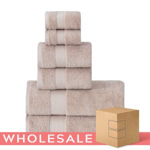 6 Pieces Towel Set - Wholesale