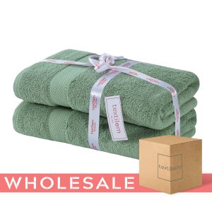 2 Pieces Bath Towel Set - Wholesale