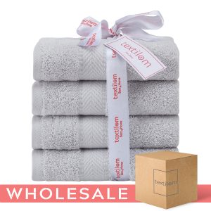 4 Pieces Hand Towel Set - Wholesale