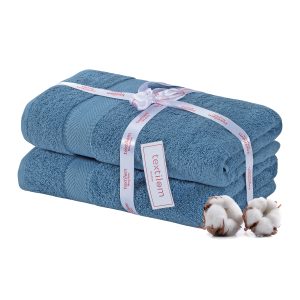 2 Pieces Bath Towel Set