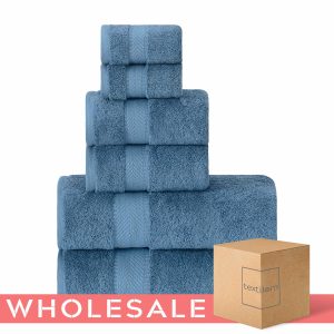 6 Pieces Towel Set - Wholesale