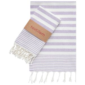 Turkish Hand Towel - Peshkir Set 2 Pcs (18 x 40 inches)