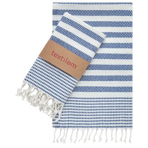 Turkish Hand Towel - Peshkir Set 2 Pcs (18 x 40 inches)